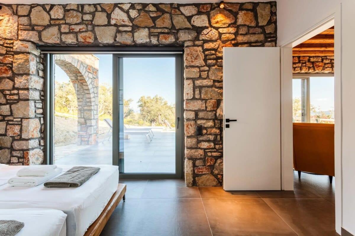 Gerakada Exclusive-Seaview Villa With Private Pool Koróni Kültér fotó