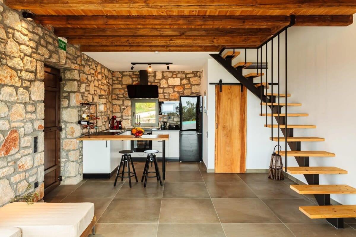 Gerakada Exclusive-Seaview Villa With Private Pool Koróni Kültér fotó